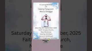Gasroy Fergusson aka DJ Swagga #obituariessvg #svg #stvincent