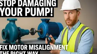 Easiest Way to Fix Pump & Motor Misalignment | Engineer&rsquo;s Step-By-Step Guide