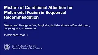 [PAKDD 2025] Mixture of Conditional Attention for Multimodal Fusion in Sequential Recommendation