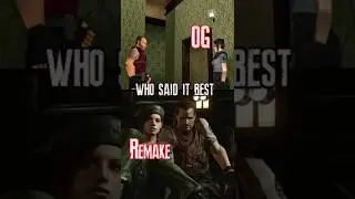 Jill Sandwich Line &ndash; Then vs Now 🧱 | Resident Evil 1 OG vs Remake