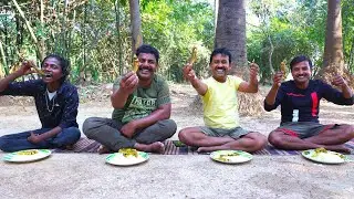 Begun Parshe fish curry | Bengali style cooking egg plant and fish curry | village cooking vlog