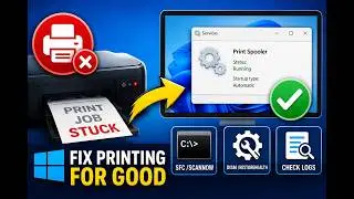 Printer Spooler Errors in Windows 10 & 11 — Printer Stuck or Offline?