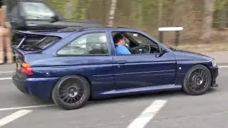 Ford Escort RS Cosworth Leaving Wheels Day 2012