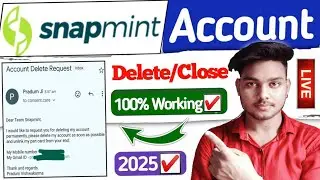 Snapmint account delete kaise kare | How to delete snapmint account | close snapmint account