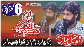 Zakir Syed Aqeel Abbas Shah Behal