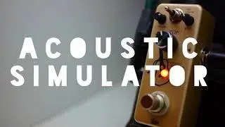 Iset Acoustic Guitar simulator pedal