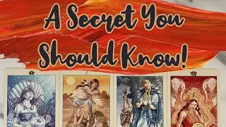 PICK A CARD 🤫 A Secret You Should Know! ✨ | Half Magic Tarot