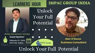Unlock Your Full Potential || Learners Hour : Online training || Rohan Homkar ||