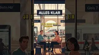At the TRAIN STATION in Germany 🚆 | Learn GERMAN Phrases for Beginners A1&ndash;A2 | ALLES KLAR Podcast