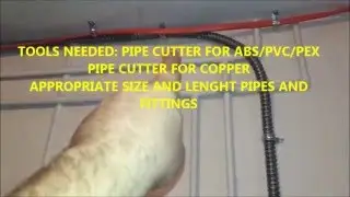 Replace Leaking Copper Lines with Pex and sharkbites