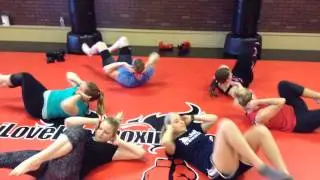 Cherry Hill Kickboxing Ab Challenge Week 4