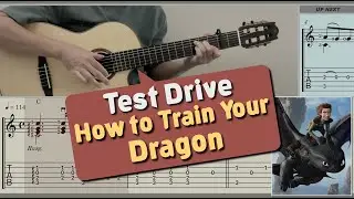 Test Drive / How to Train Your Dragon (Guitar) [Notation + TAB]