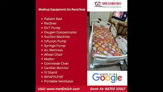 Medical Equipment on Rent/Sale in Gurgaon | Medimish Medical Equipments #medicalequipmentonrent