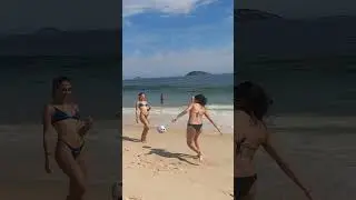 🇧🇷 İpanema Beach Rio de Janeiro🌴Brazil
