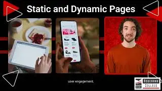 Explain the difference between Static and Dynamic Web Page (LU1/LO9)