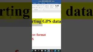 Import GPS into ArcGIS Data #arcgis #geographicinformationsystem #gis