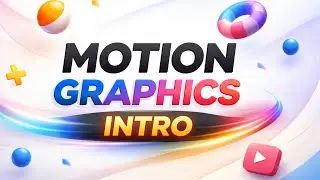 New motion graphics Intro| personalised intro| *free template*  in the end.