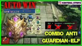Combo Anti(Counter) Guardian+Elf - Magic Chess||Mobile Legends: Bang-Bang