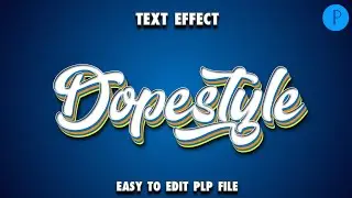 Easy To Edit PLP File | Dope Style Text Effect | Pixellab Tutorial