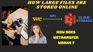 How Does Large File Online Upload and Download Storage Works  - AWS API to Download and Upload