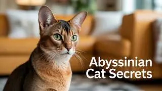 Абиссинская кошка: живая легенда кошачьего мира