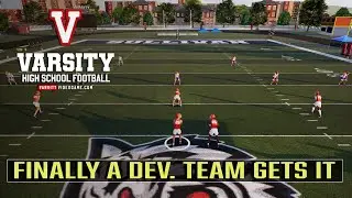 Varsity high school football video game | CREATING A TRUE EXPERIENCE