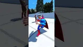 GTA V : SUPERHERO BECOME ANIMAL #shorts #modsgta5