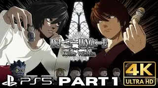 DEATH NOTE Killer Within First Match Gameplay | PS5 Games | 4K HDR | No Commentary Gaming