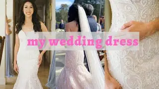 My wedding dress | from finding the dress to wedding day!