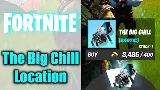 Fortnite - The Big Chill Location - Use Chiller Launcher to Apply Icy Feet to Opponents