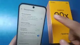 Realme Narzo 90X - How to setup Hotspot & tethering