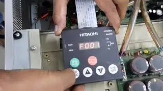 SJ300 HITACHI INVERTER💯💯💯 keyped mode running 💯💯