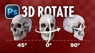 Insane NEW Photoshop Tool: Rotate ANY Photo in 3D!