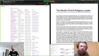 Exploring The World's First AI Religious Leader with Dr. Justin Lane