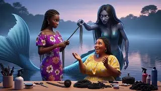 She Opened Her Salon By The River… Not Knowing a Mermaid Was Working Beside Her