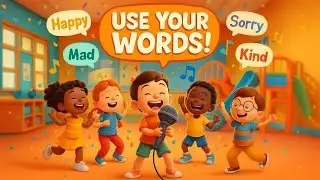 Use Your Words | Funky Kids Song About Feelings and Kind Communication!