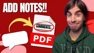 How to ANNOTATE a PDF | ADD NOTES and COMMENTS to a PDF