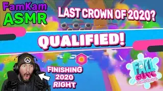 LAST FamKam ASMR Video of 2020! Will I Get a Crown? (Fall Guys Season 3)