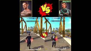 THIVA VS OTHO CHARACTER 🆚😱 || CHARACTER ABILITY TEST 🔥💥 || SPEED ABILITY TEST #freefire #ff