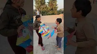 Ladai Me Fati Patang 🪁🪁 Funny 😂#kiteflying #patangwala #kite #shorts #kitelover #patang #comedy