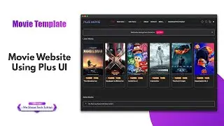 How to Create a Movie Website Using Plus UI Blogger Template | Plus Movie Blogger Template