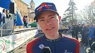 Ben Tulett - Interview at the finish - Settimana Coppi e Bartali 2022 - Stage 2