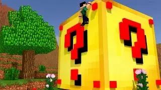 Minecraft - CUBÃO DE LUCKY BLOCK DE OURO - MINI GAME PVP!