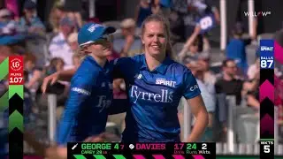 Freya Davies 3 wicket vs Welsh Fire Women|16th Match, London Spirit Women vs Welsh Fire Women