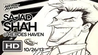 Sajad Shah @ Heroes Haven Comics - 10/26/13