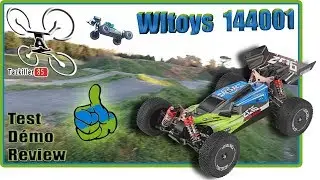 WLTOYS 144001 - Review Test Démo (Partie 2) - Un petit Buggy plein de ressources !!!