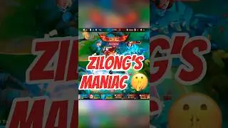 Solo Rank Zilong Maniac 🫡🤫! #zilong #maniac #mobilelegends #shorts