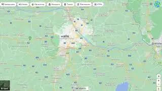 Where on the map is the capital of Austria - Vienna