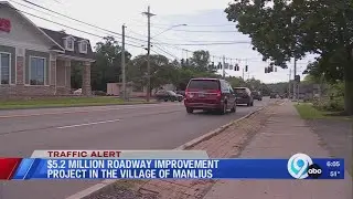 $5.2 million roadway improvement project set to begin in the Village of Manlius