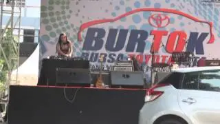 DJ Lia Chris [NAGAMIX] in BURSA TOYOTA (BURTOK) 21-22 Juni 2014
